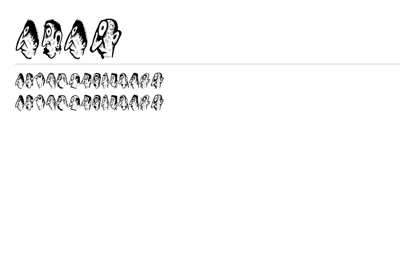 Abantu Font preview