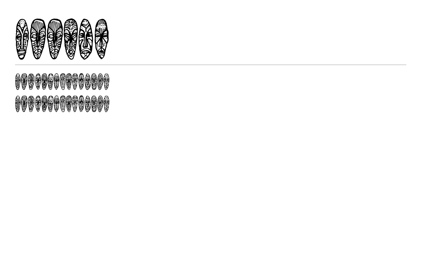 Abbild Font preview