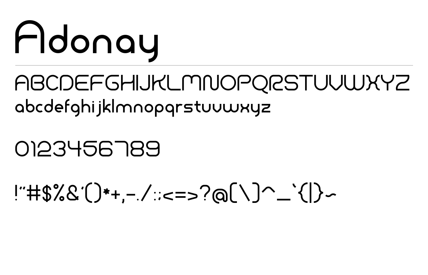 Adonay Font preview