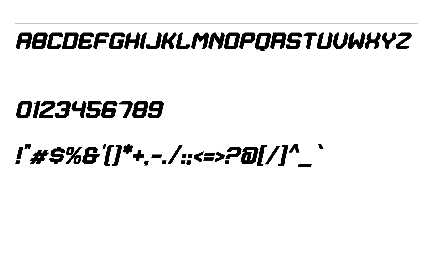 adrenal Font preview