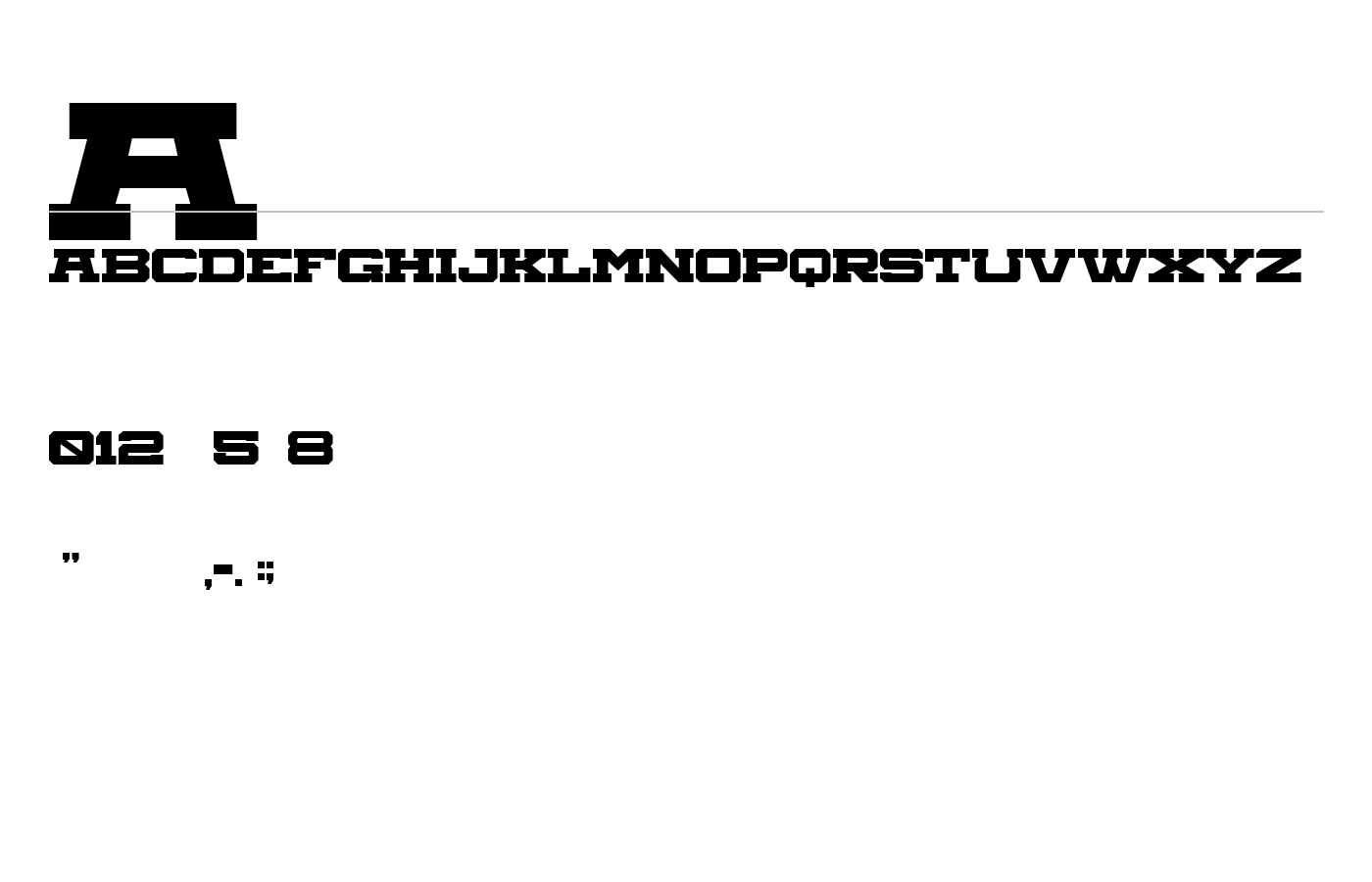 Aegis Font preview