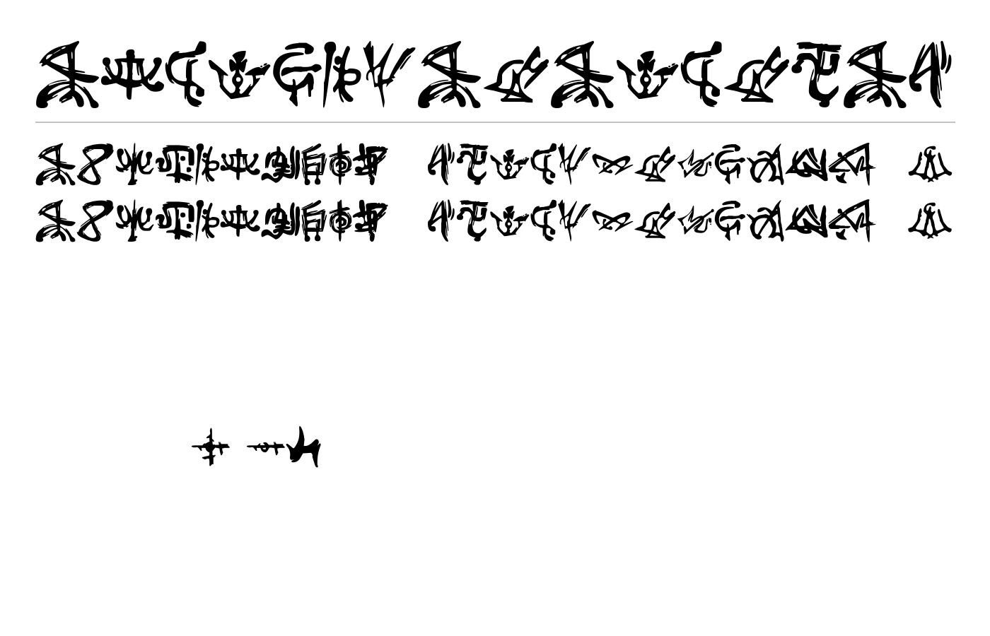 AFonteParanormal Font preview