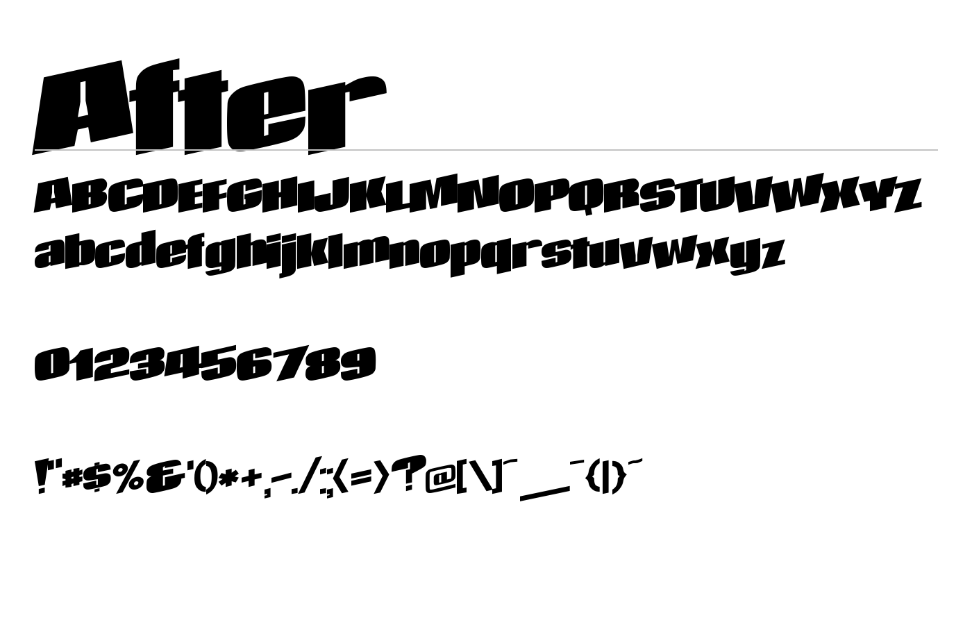 After ttnorm Font preview