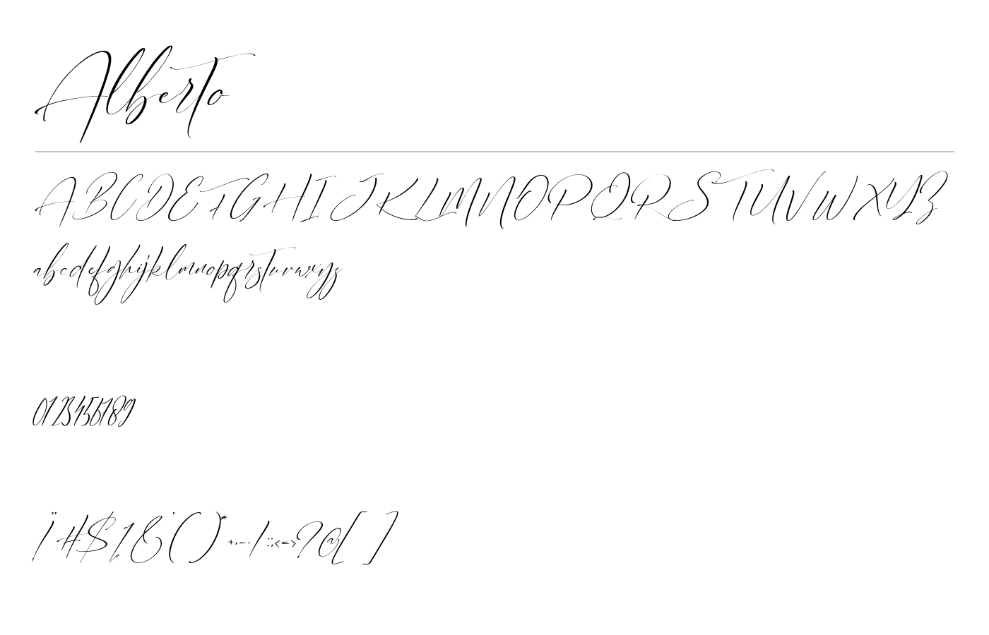 Alberto Font preview