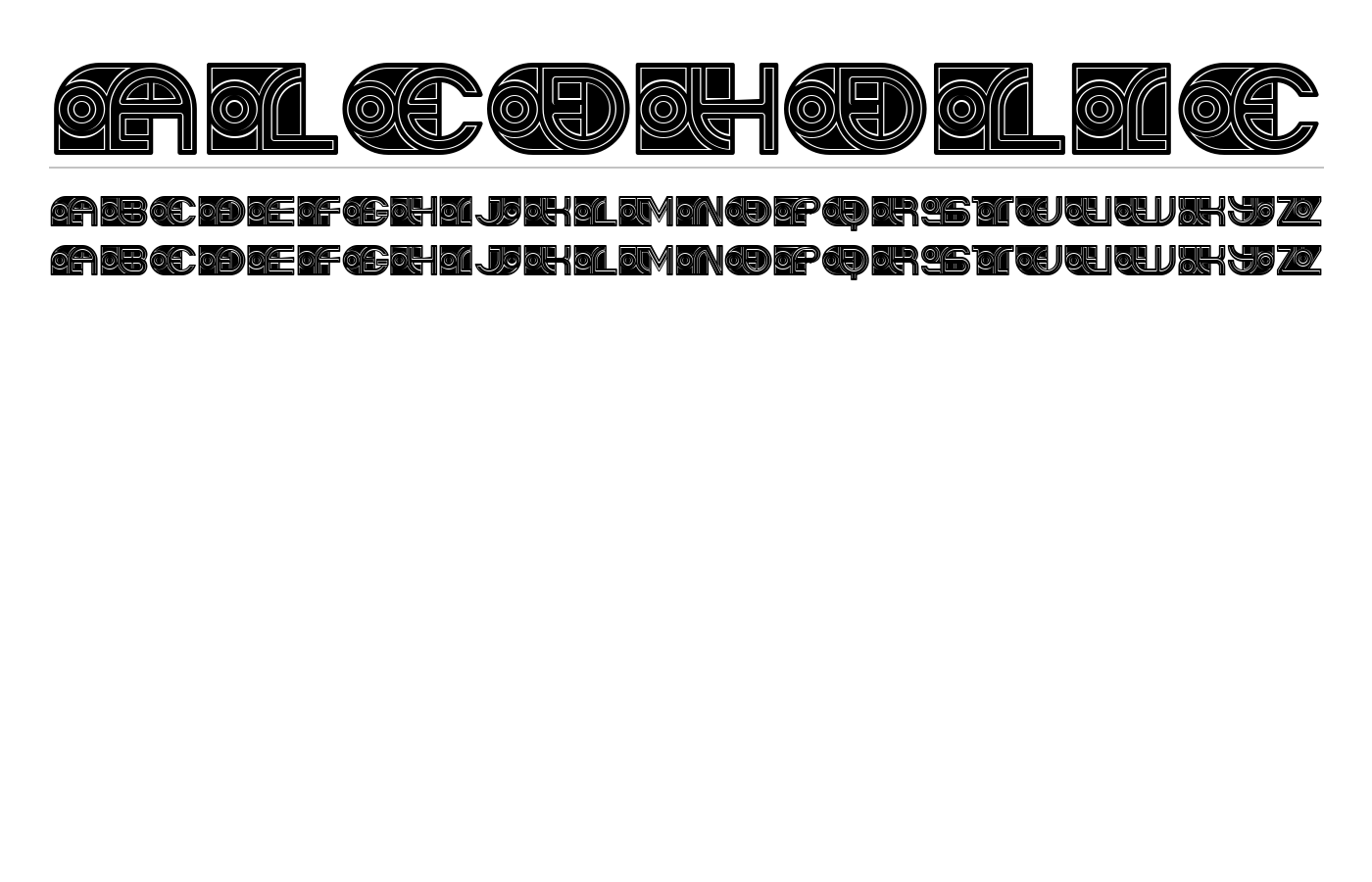 Alcoholic Font preview