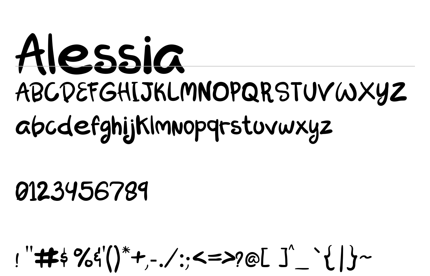 Alessia Font preview