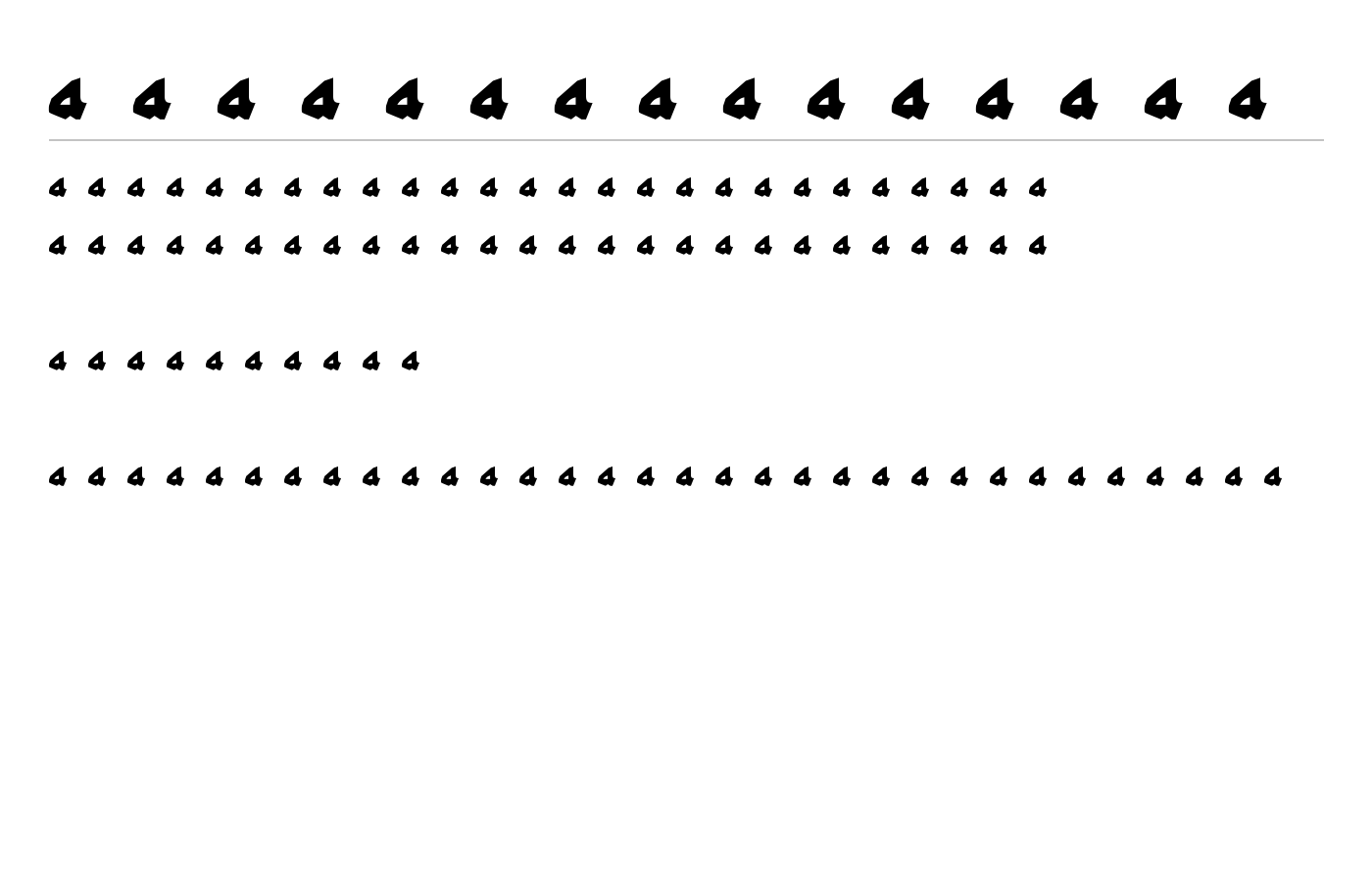 alghorie syawal Font preview