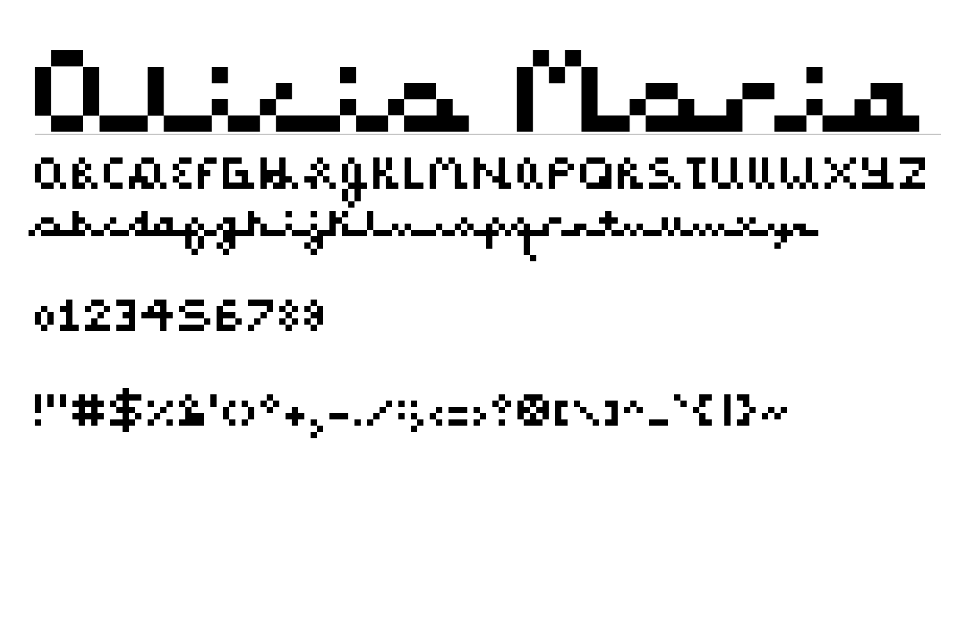 Alicia Marie Font preview