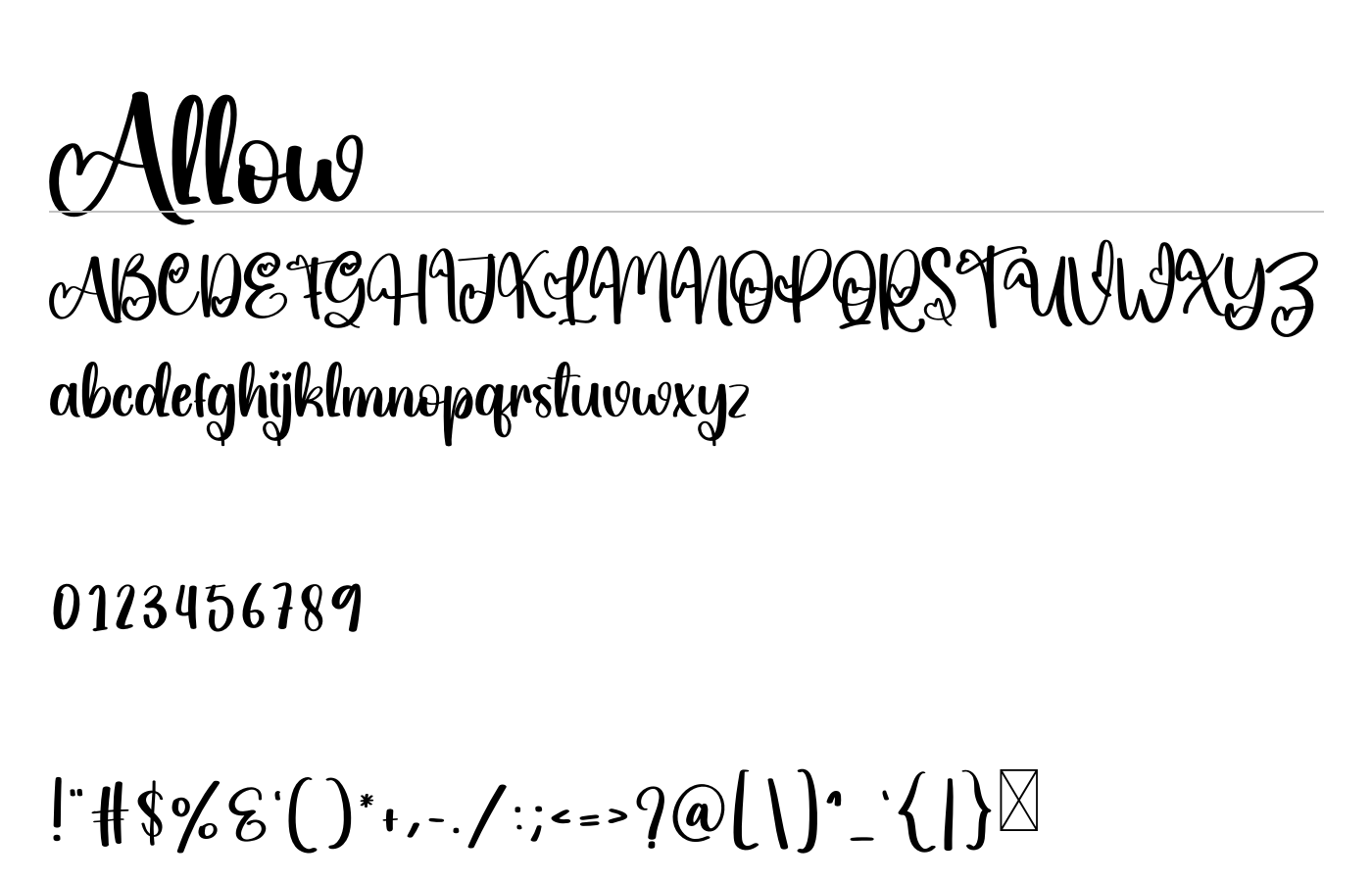 Allow Font preview