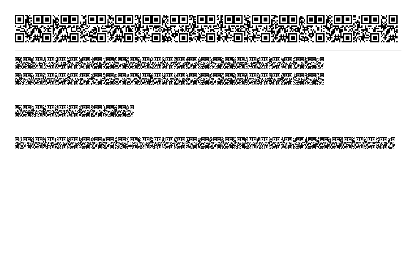 AlphanumericQR Font preview
