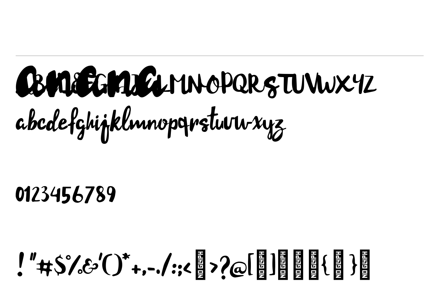 anana Font preview