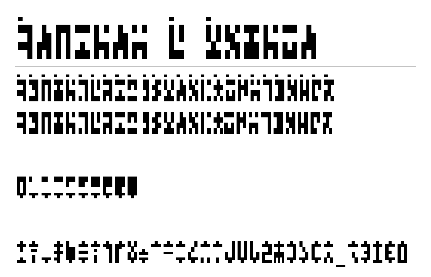 Ancient G Modern Font preview