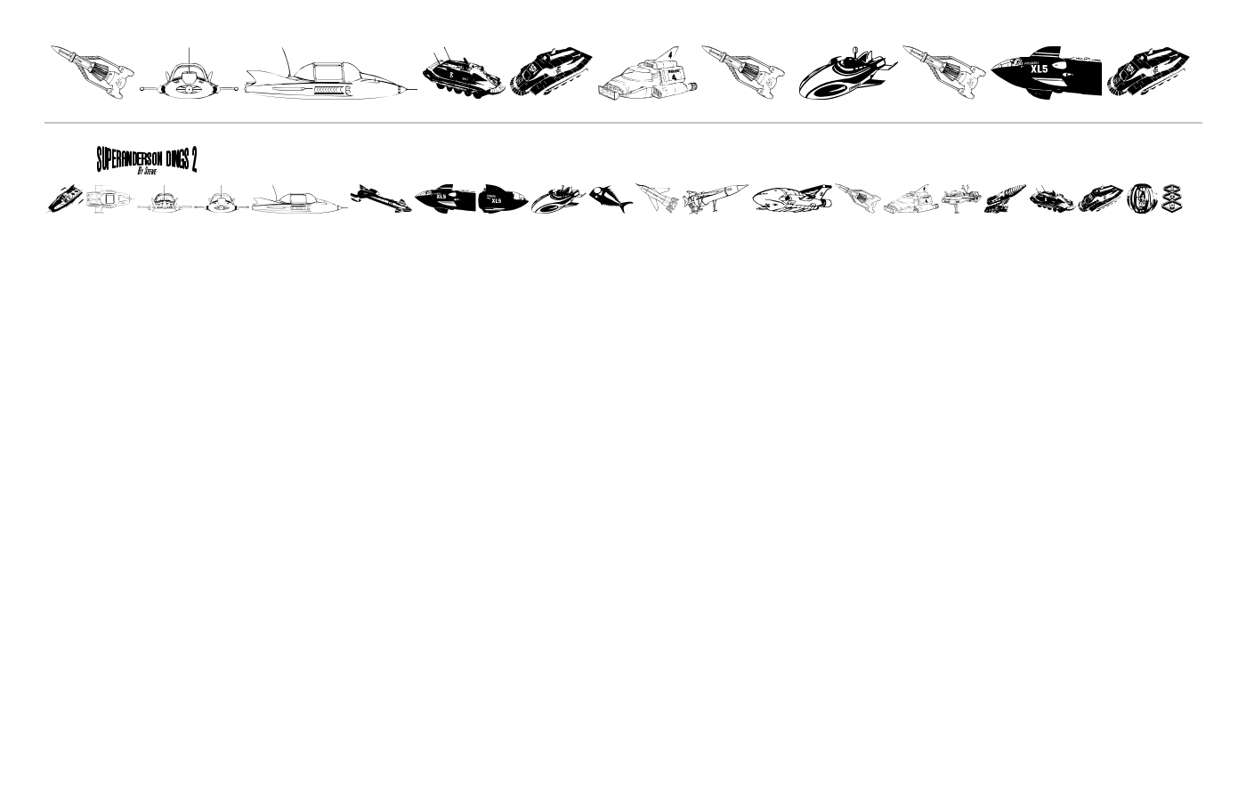Anderson Dings 2 Font preview