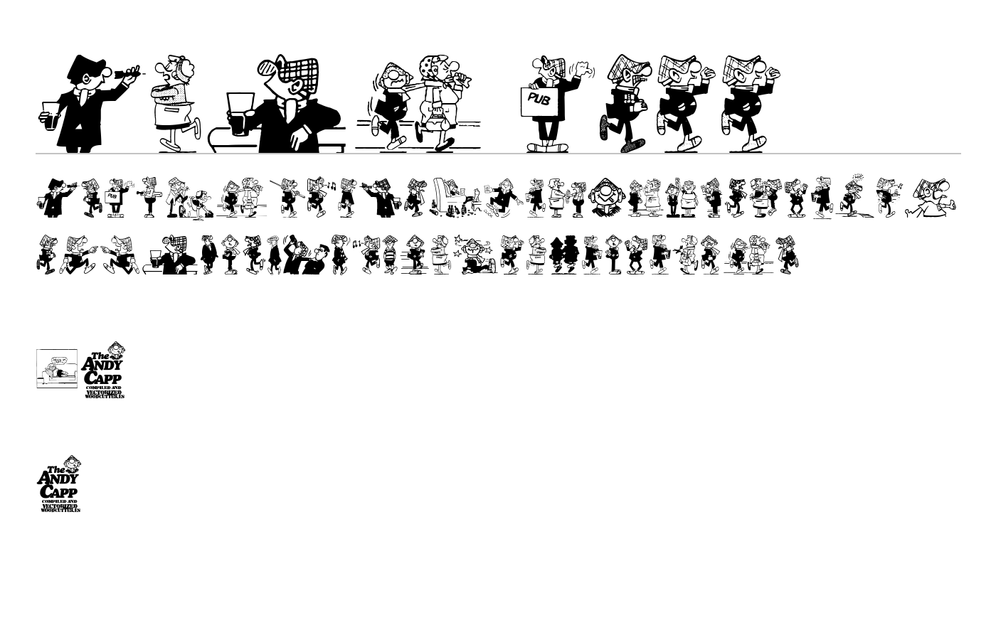 Andy Capp Font preview
