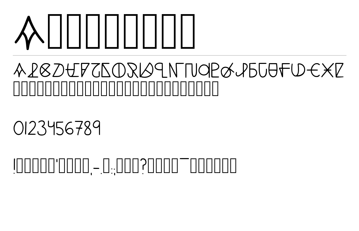 Angelican Font preview