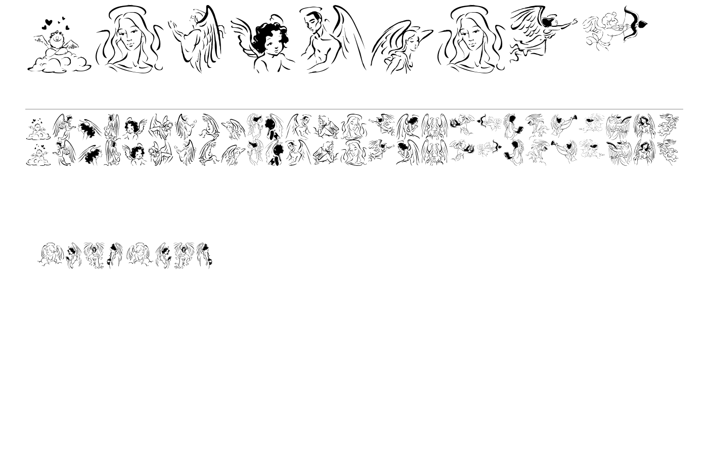 Angelinos Font preview
