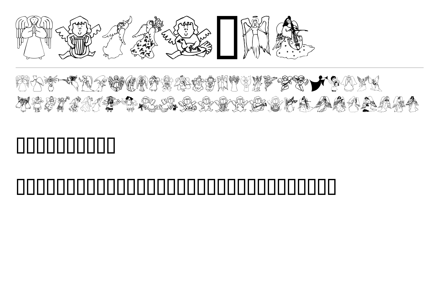 Angel'Os Font preview