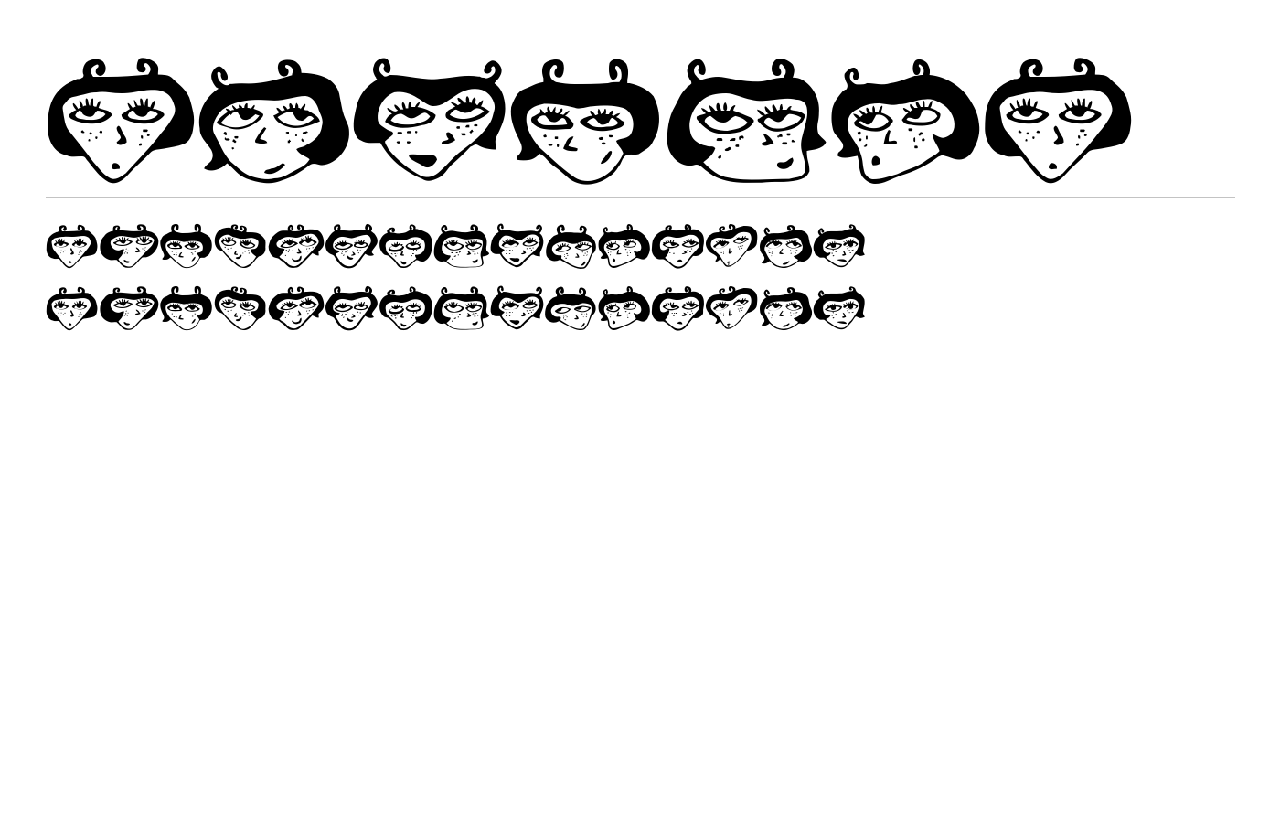 Anichka Font preview