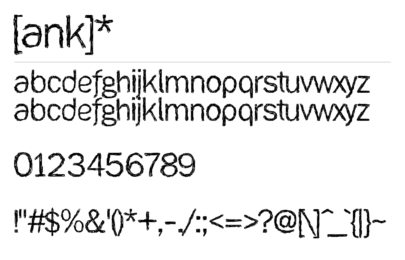[ank]* Font preview