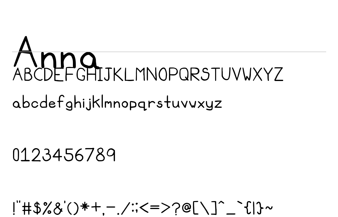 Anna Font preview