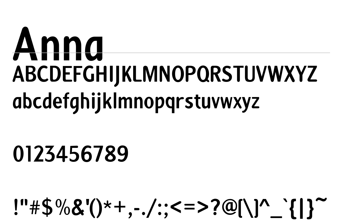 Anna Font preview