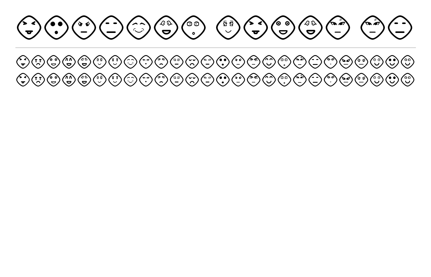 Another Faces St Font preview