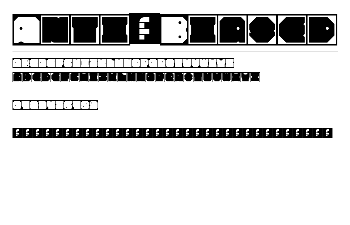 Anti-Biased Font preview