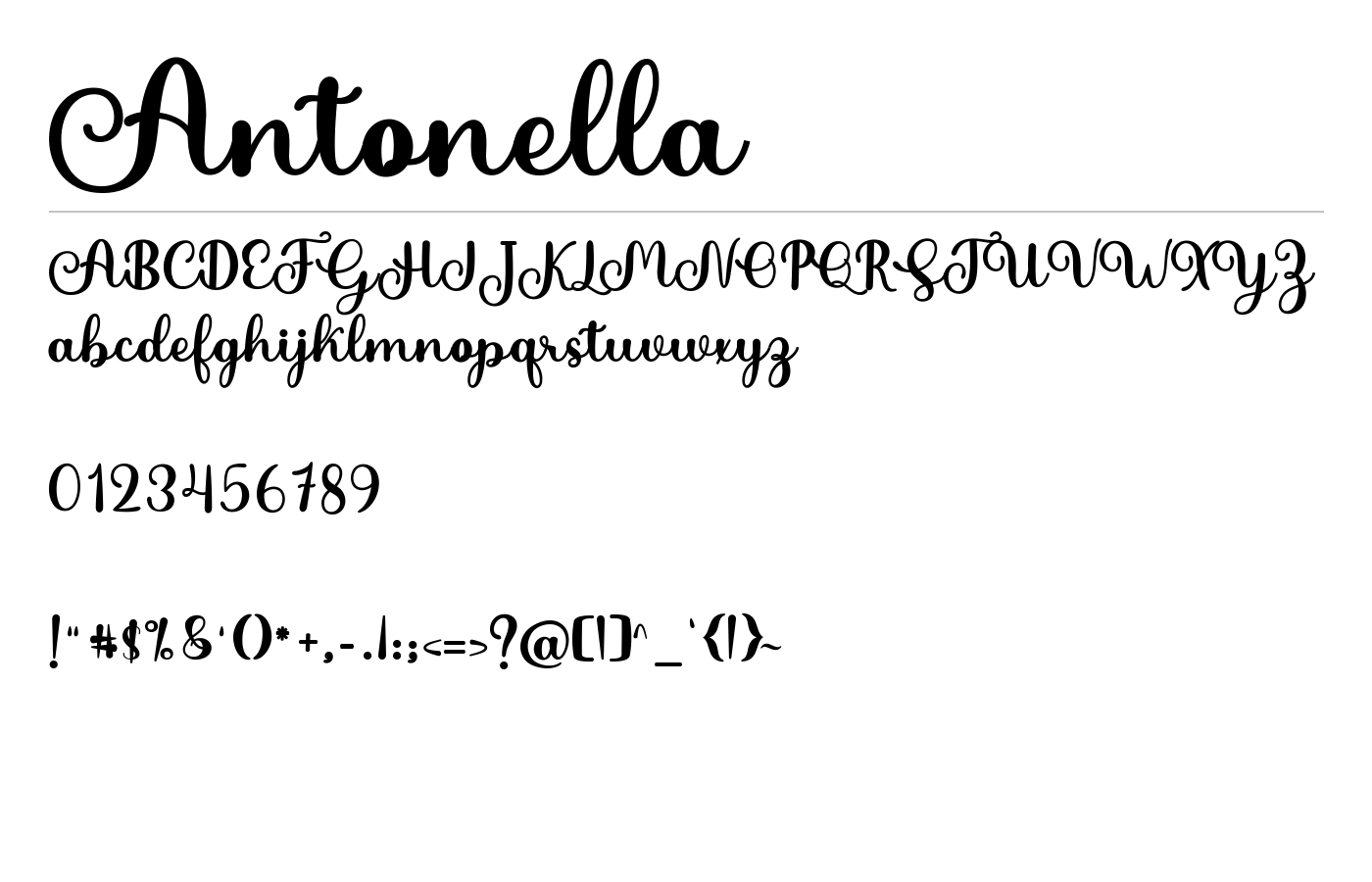 Antonella Font preview