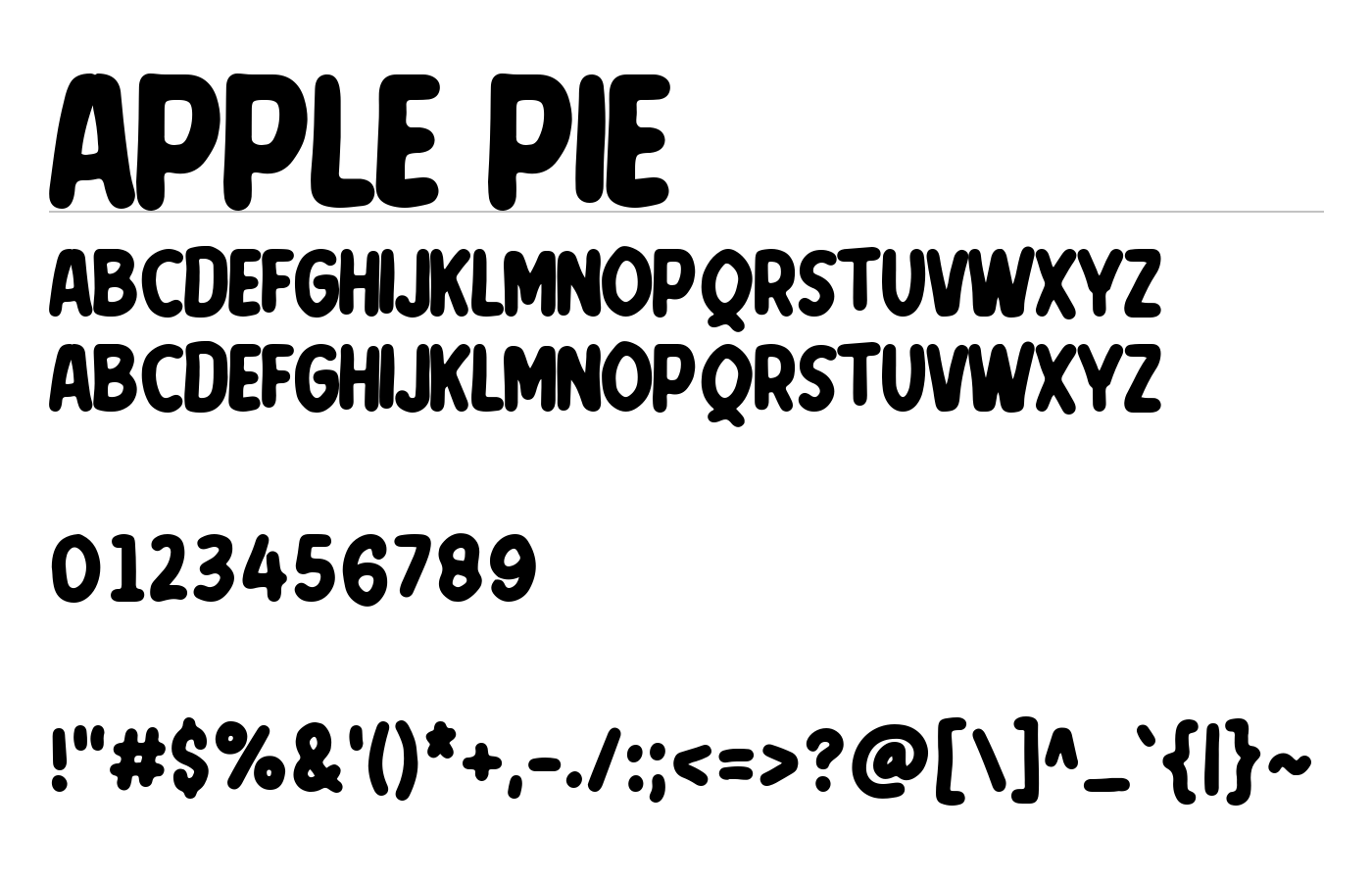 Apple Pie Font Download for Free