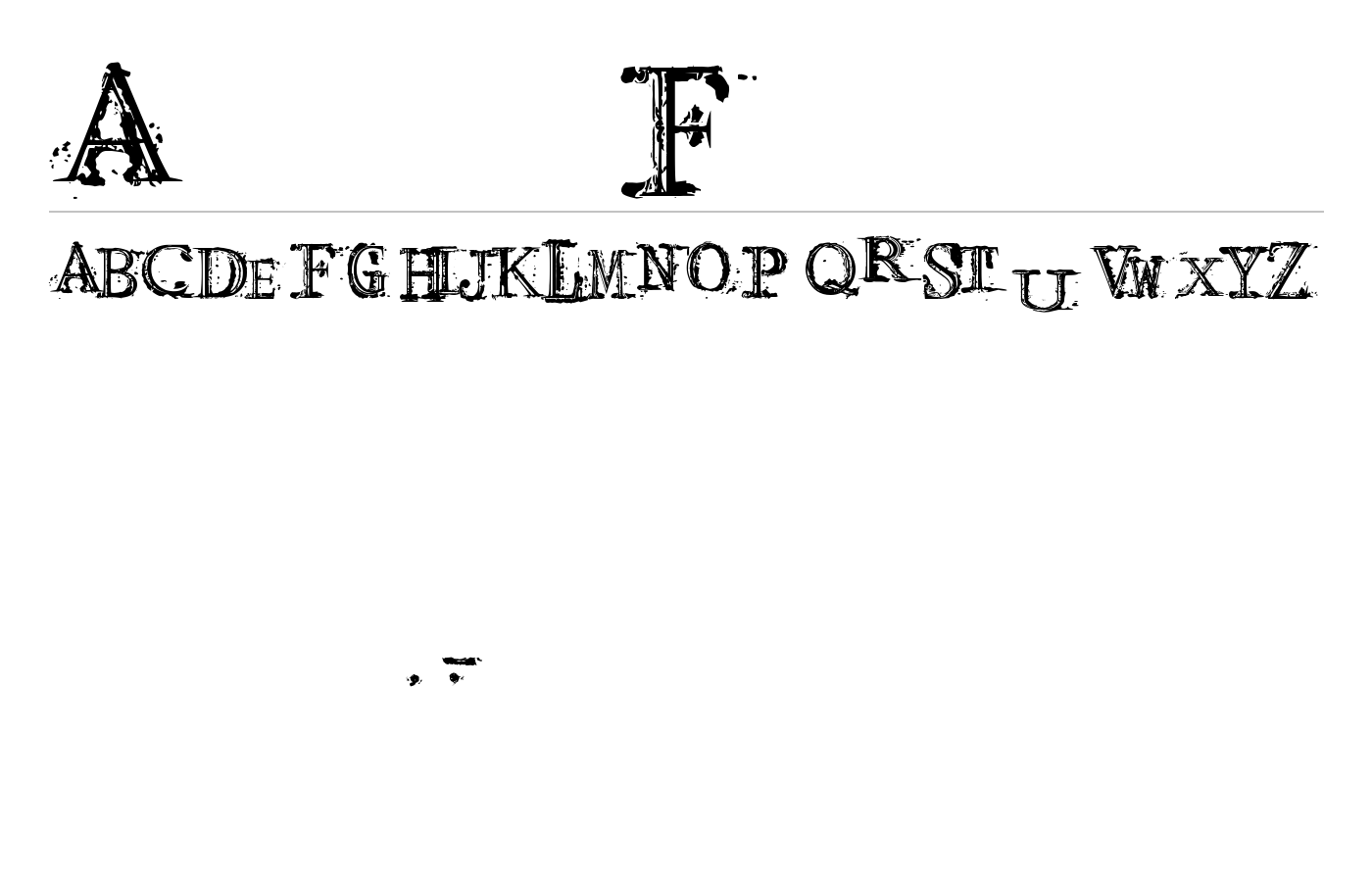 Arcade Fire Font preview