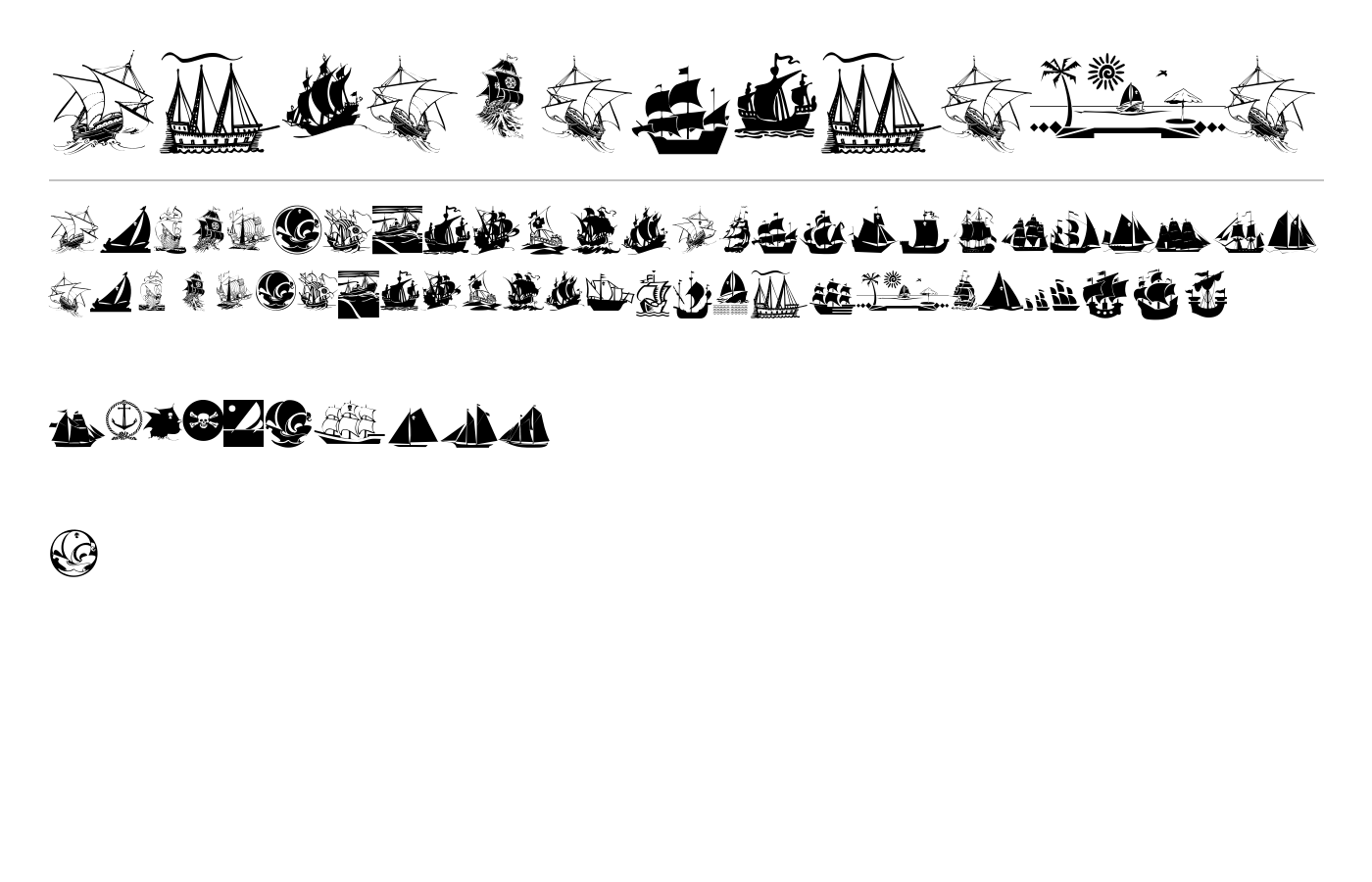 ArmadaPirata Font preview