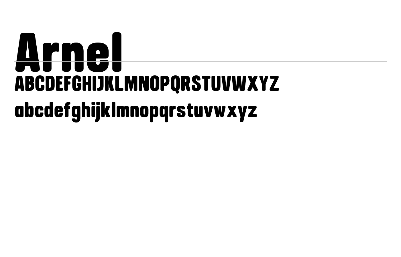 Arnel Font preview