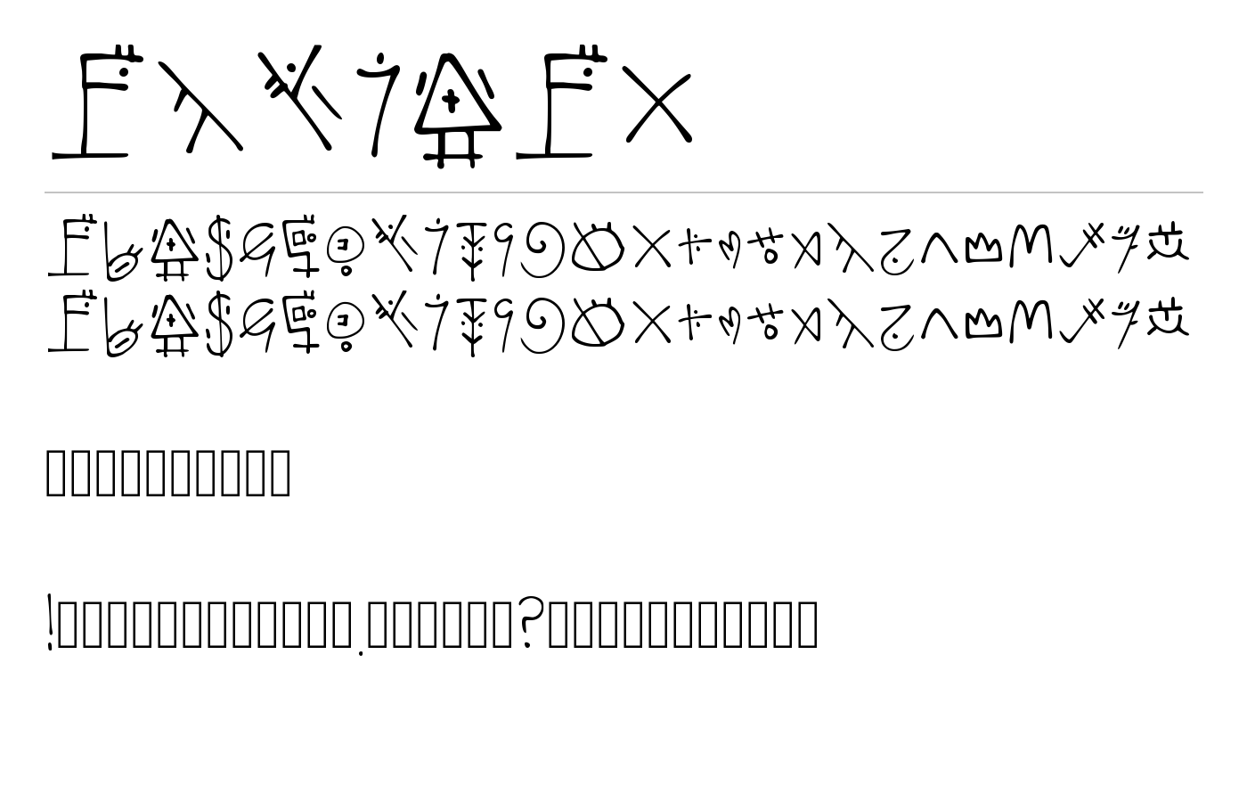 Ashican Font preview