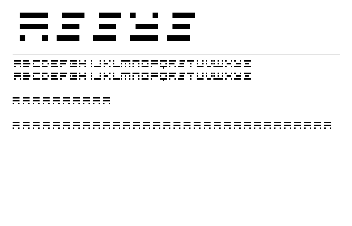 Assys Font preview