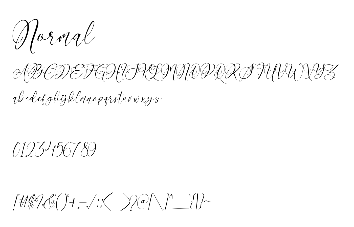 Astanayla Font preview