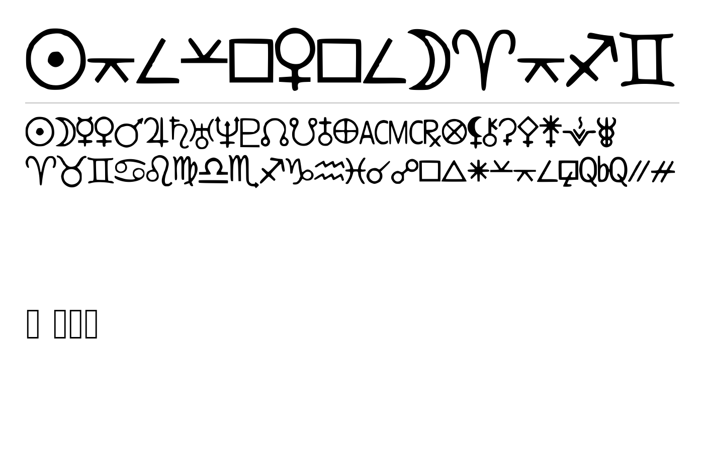 AstroDotBasic Font preview