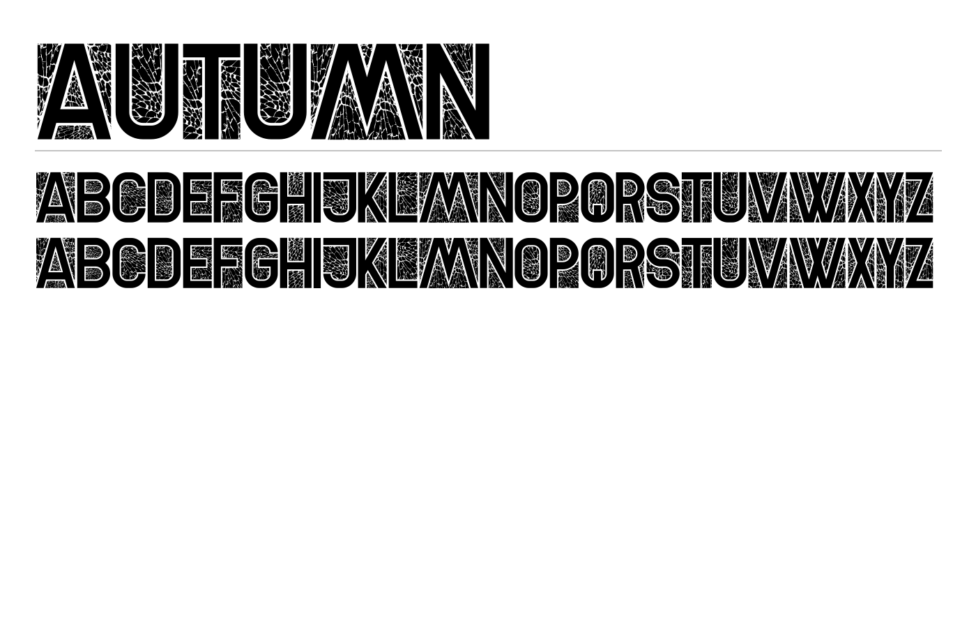 Autumn Font preview