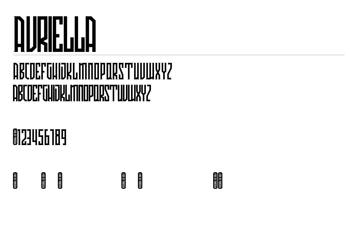 Avriella Font Demo preview