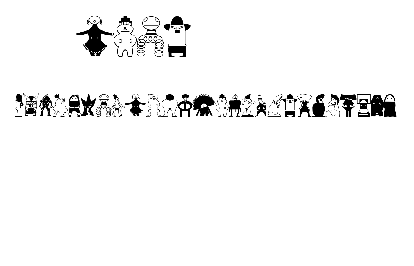 B Kings Font preview