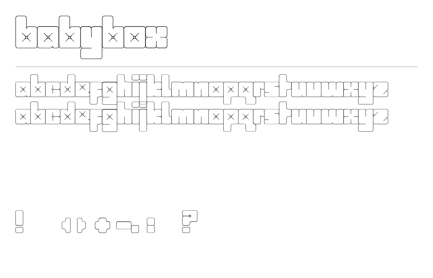 babybox Font preview