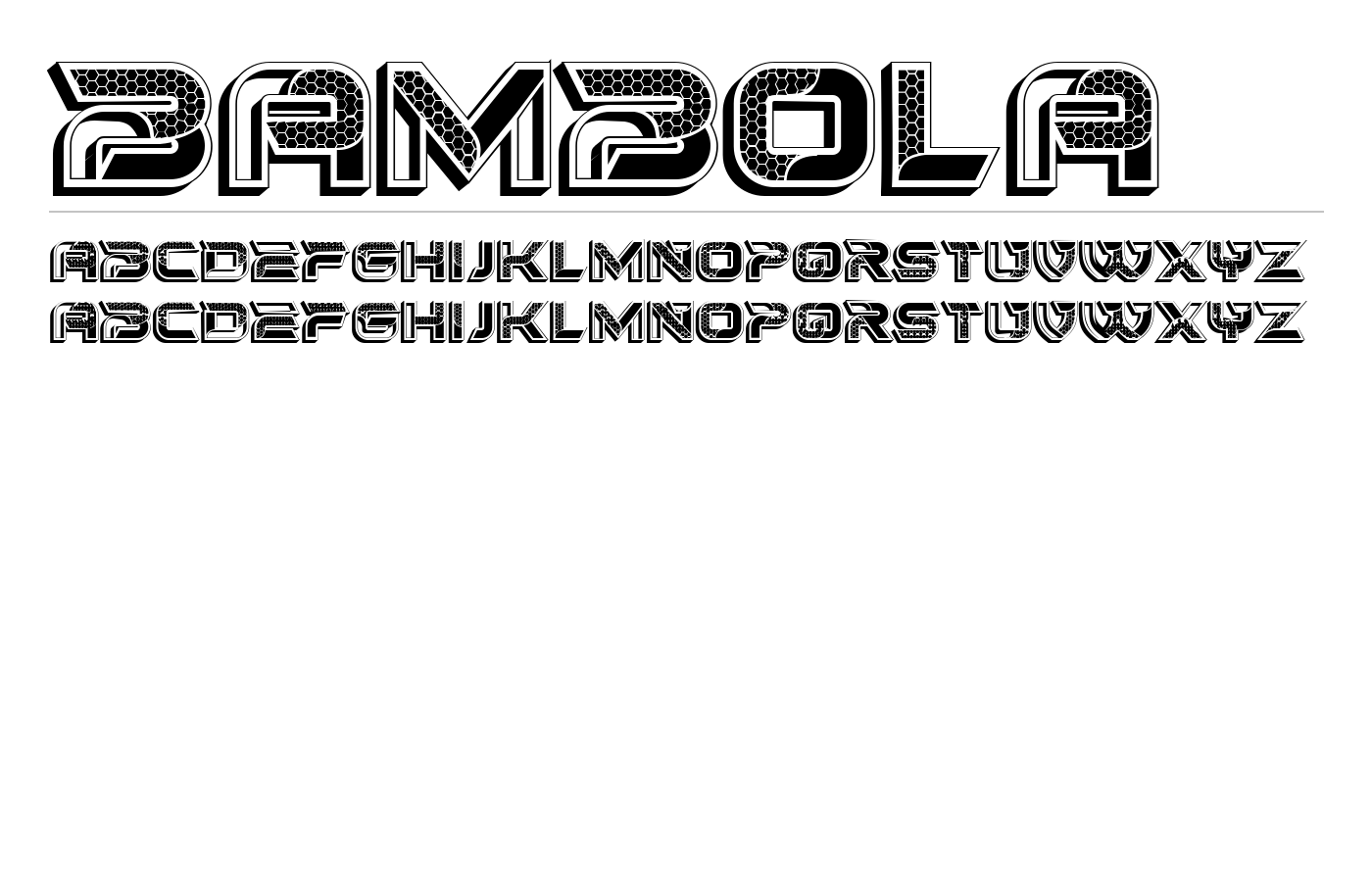 Bambola Font preview