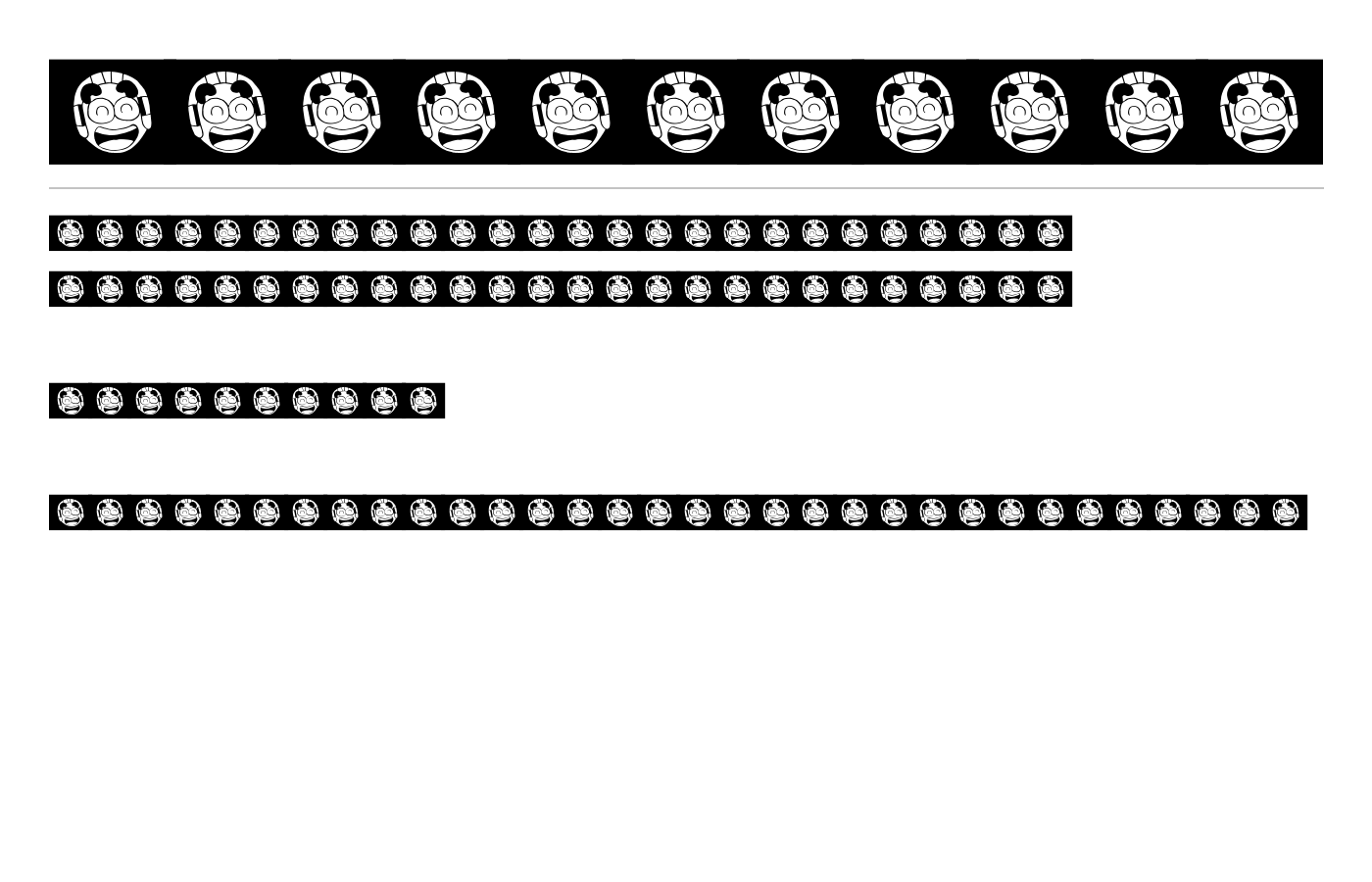 BANDA NEIRA Font preview