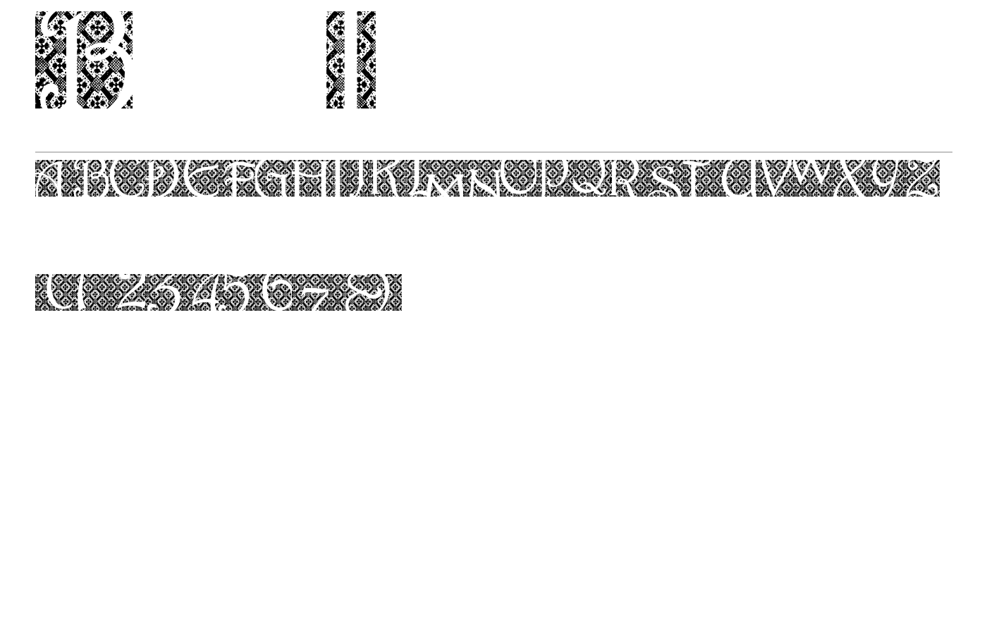 Batik Indo Font preview