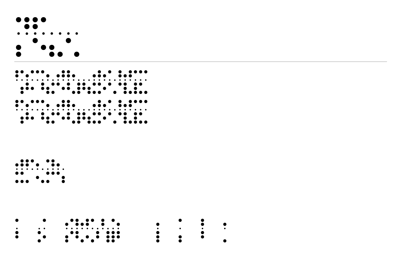 Baudot 5 Font preview
