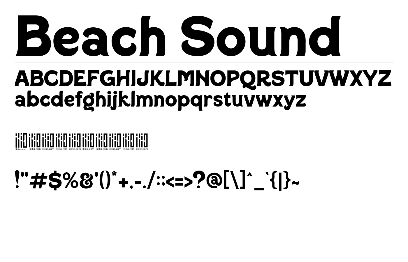 Beach Sound Font preview
