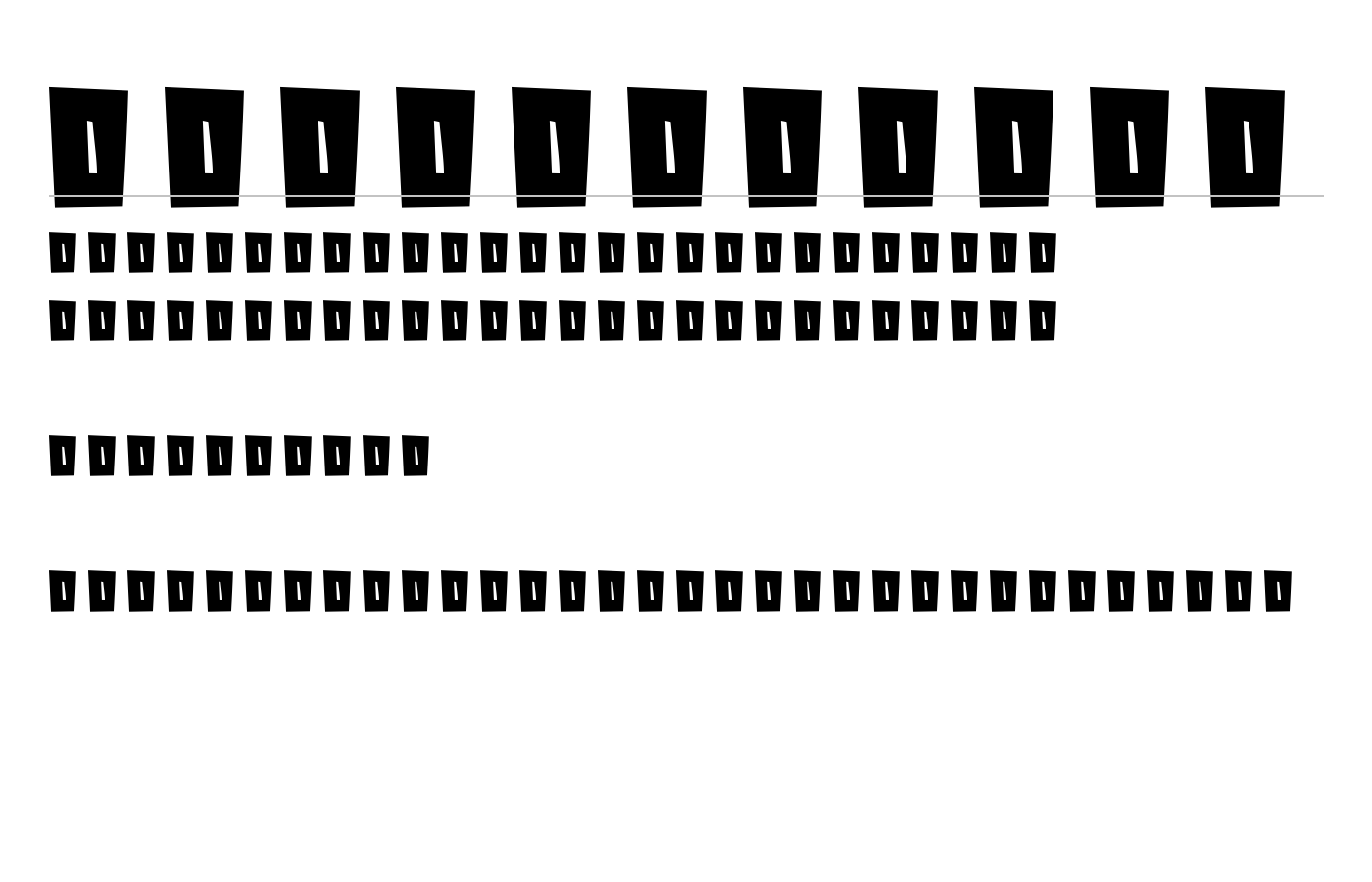 Beanesdrock Font preview