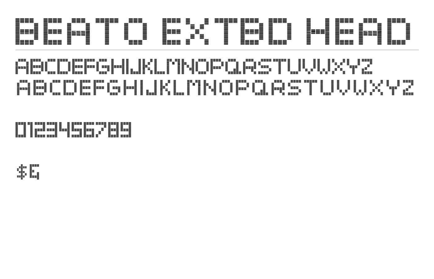 Beato Font preview
