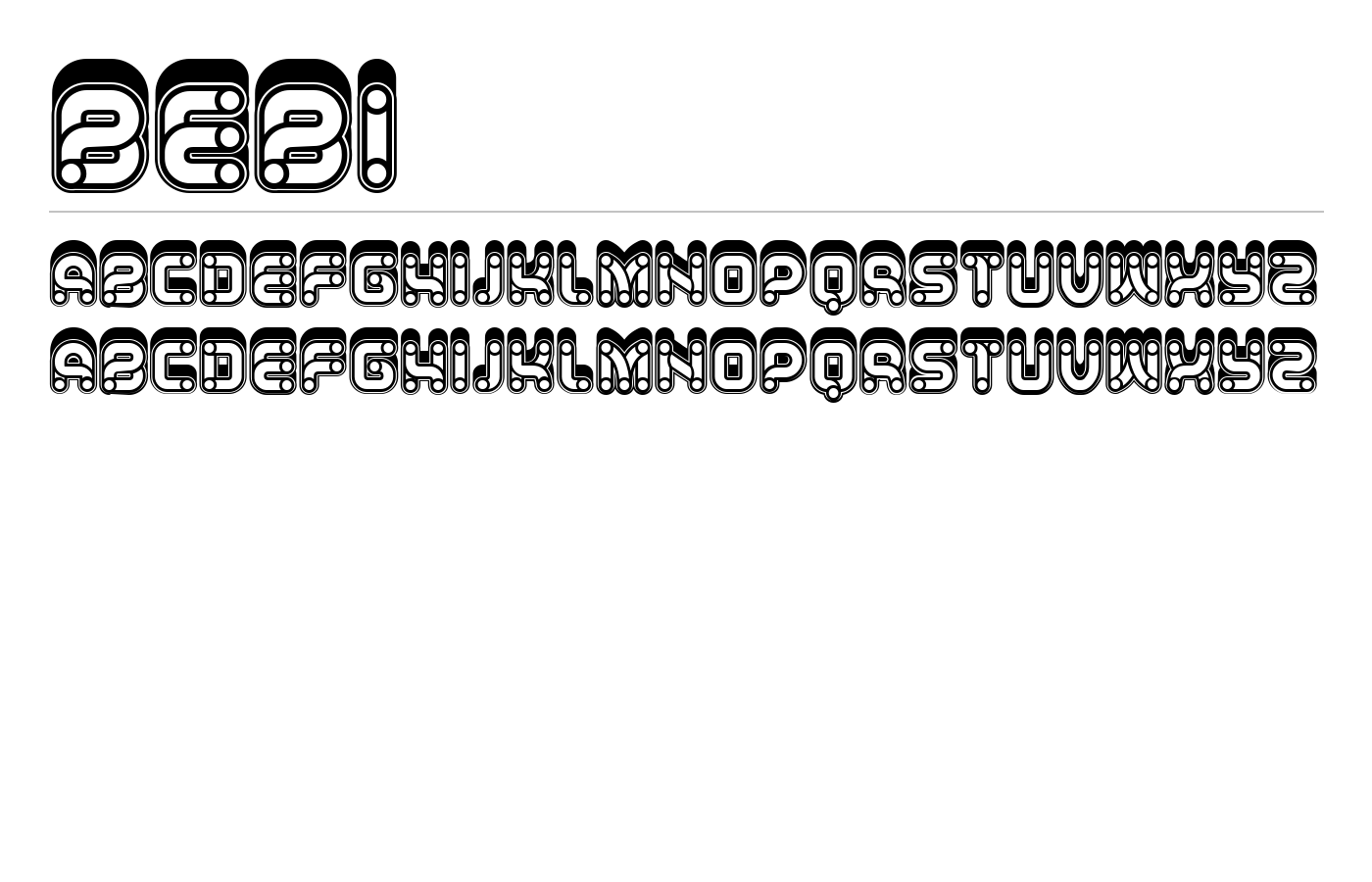 Bebi Font preview
