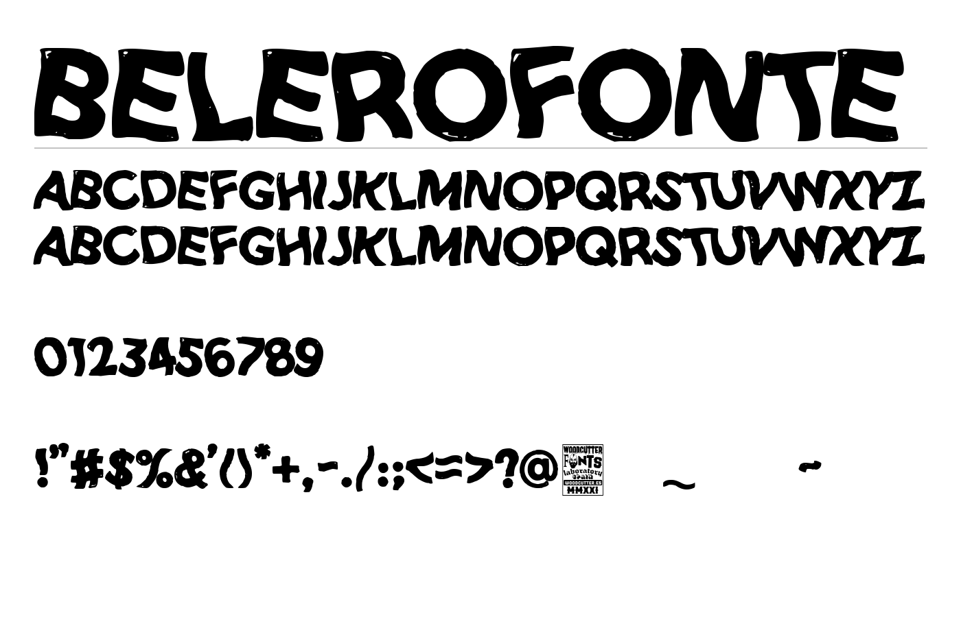 Belerofonte Font preview