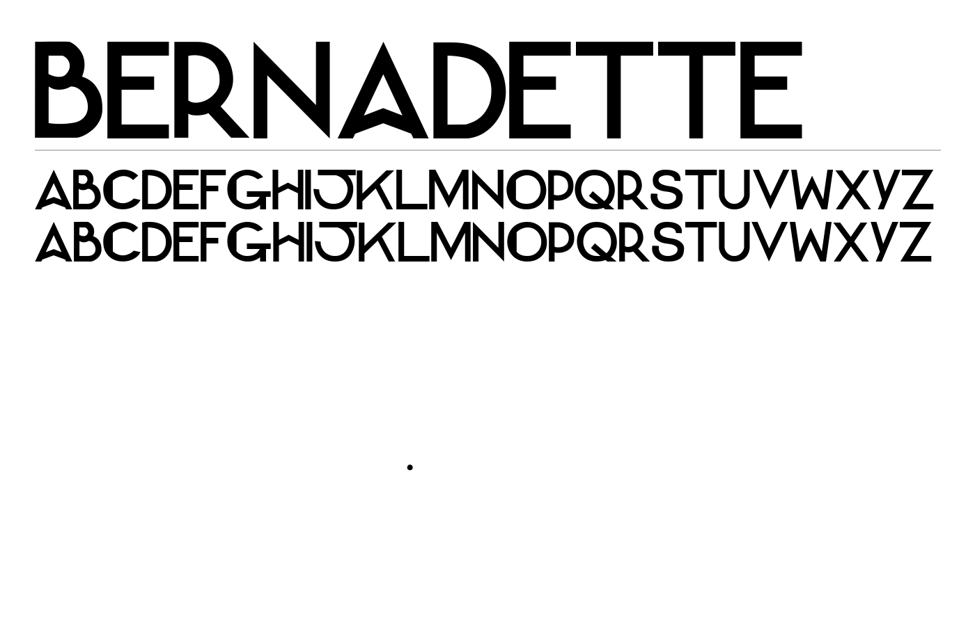 Bernadette Font preview